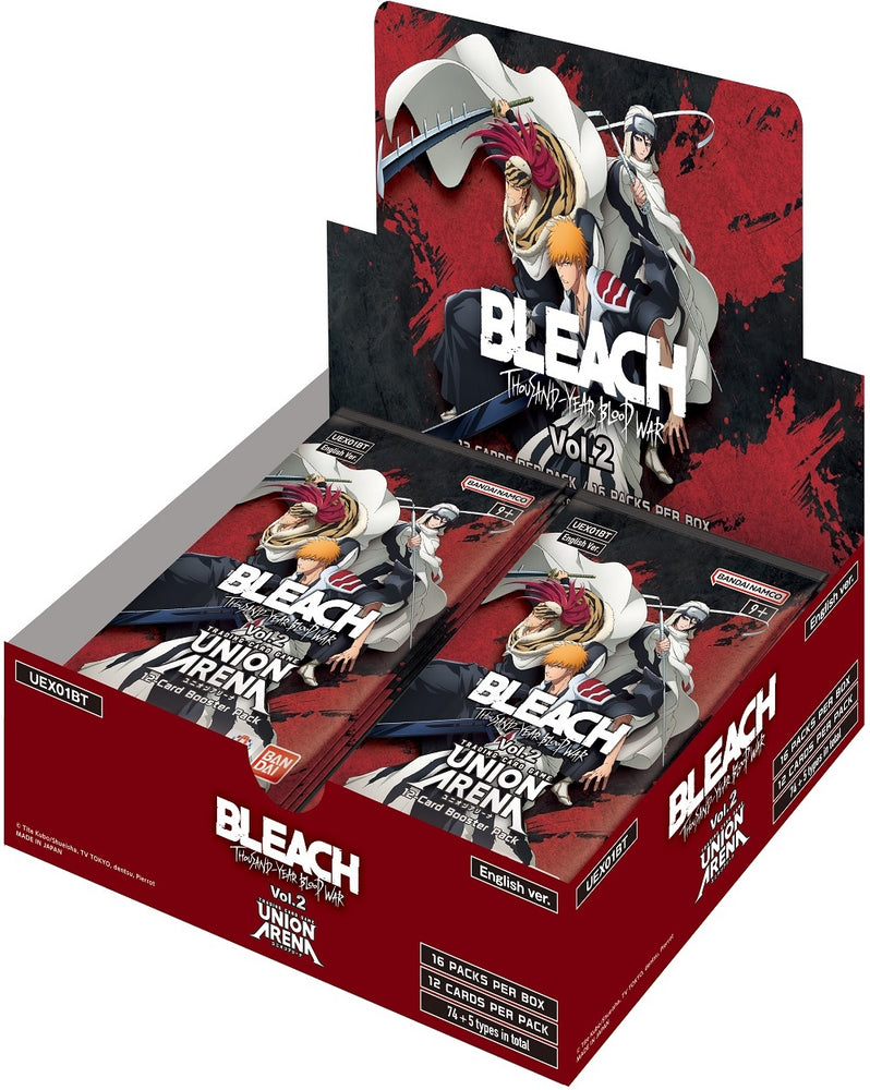 UNION ARENA BLEACH THOUSAND YEAR BLOOD WAR VOLUME 2 BOOSTER