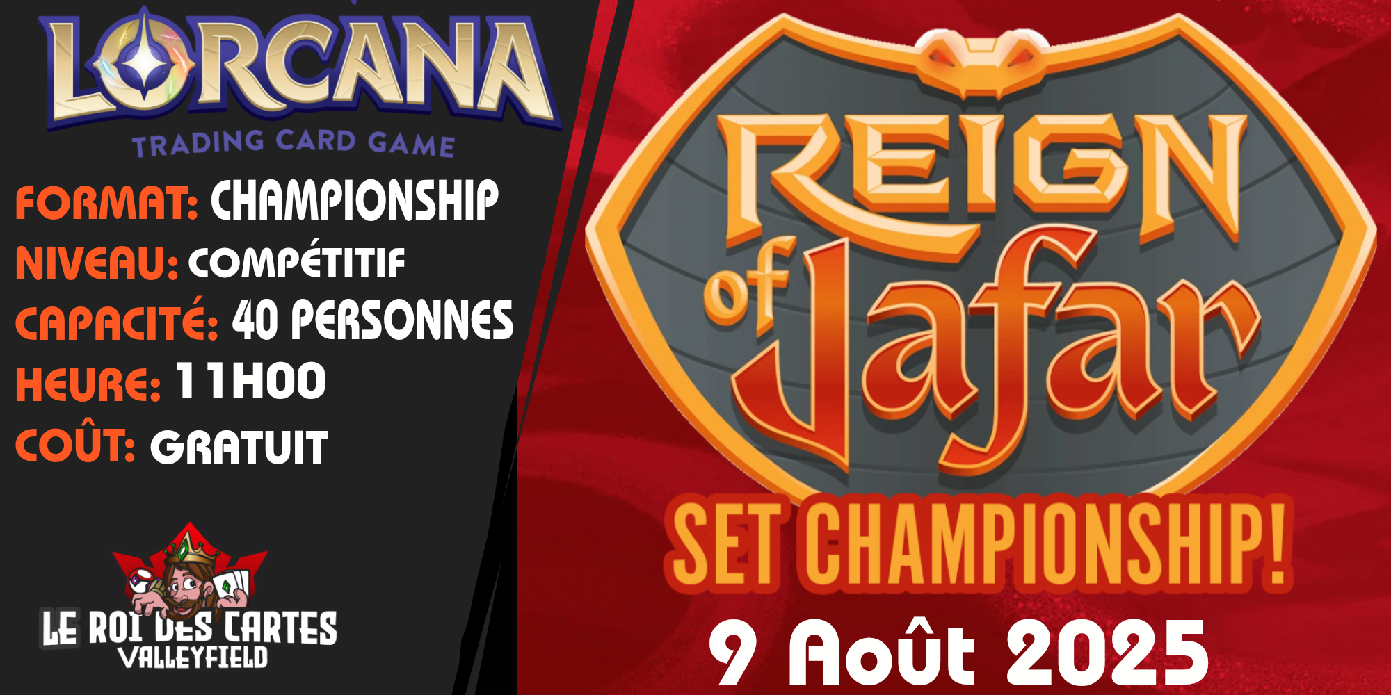 Lorcana Reign Of Jafar CHAMPIONSHIP !!