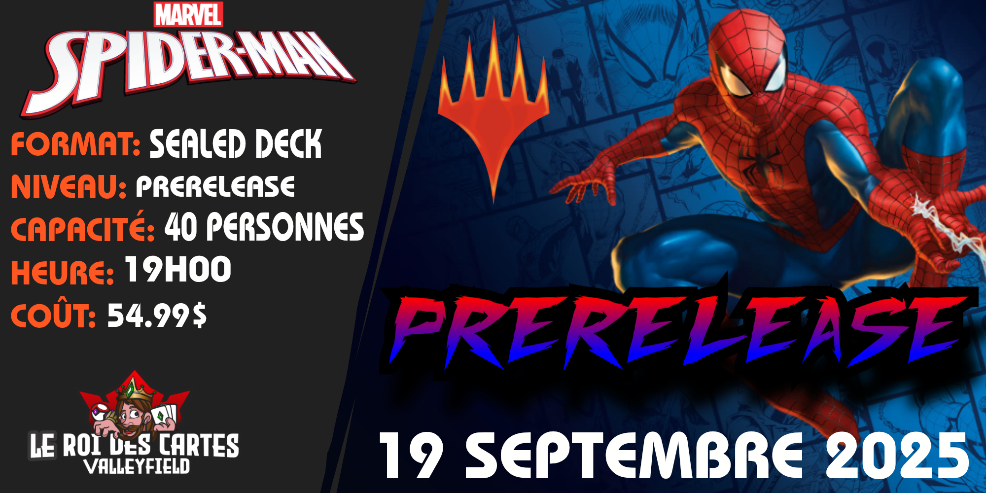 PRÉ RELEASE MARVEL SPIDER-MAN