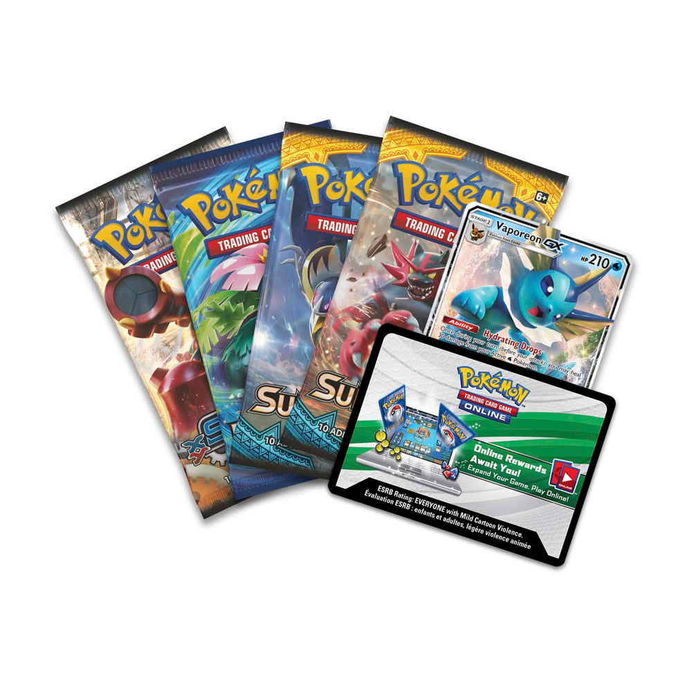 Elemental Power Collector's Tin (Vaporeon GX)