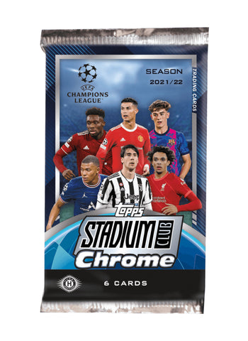 2021-22Topps Chrome Stadium Club Pack