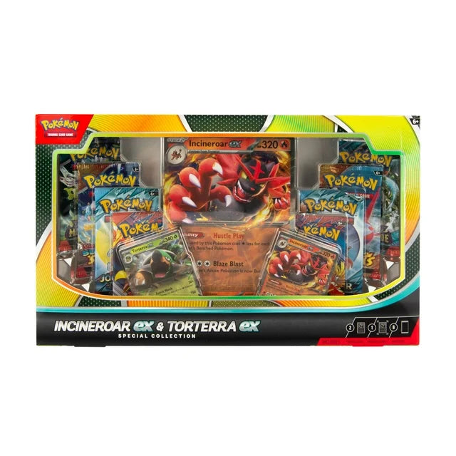 Pokemon TCG: Incineroar ex & Torterra ex Special Collection