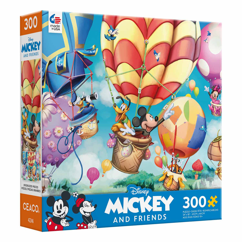 Disney - Mickey's Air Balloon, 300 Pieces