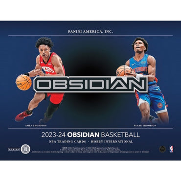 2023-24 Panini Obsidian Basketball Hobby International Box