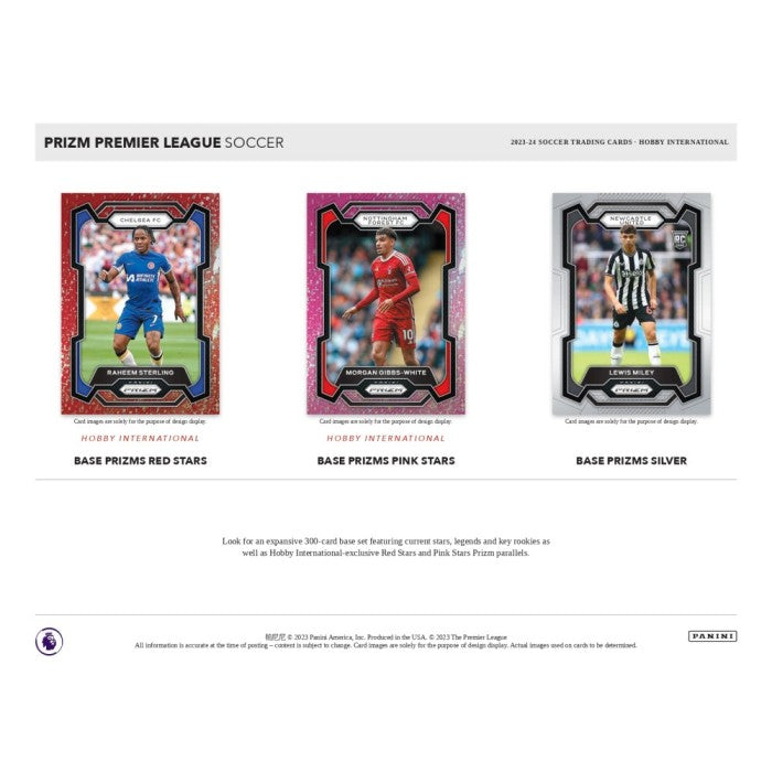 2023-24 Panini Prizm Premier League Soccer Hobby International Box