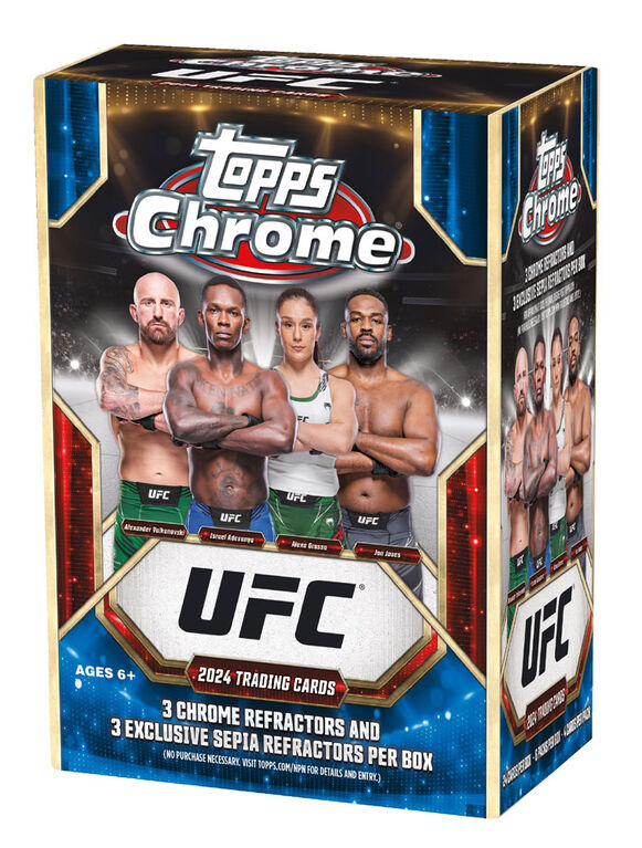 2024 TOPPS UFC CHROME VALUE BOX