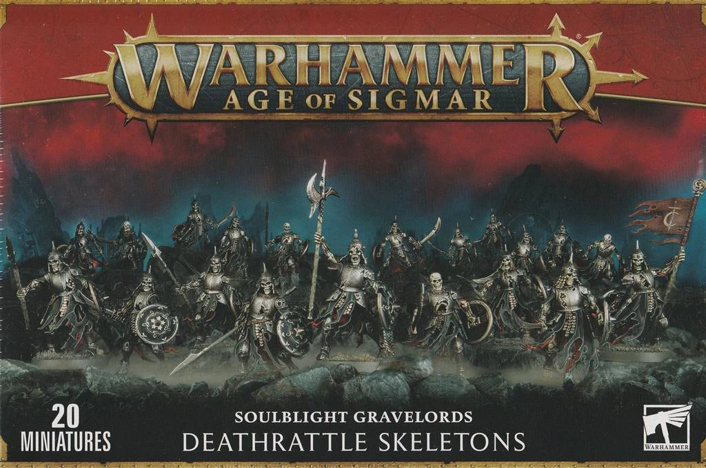 Warhammer Age Of Sigmar: Soulblight Gravelords: Deathrattle Skeletons