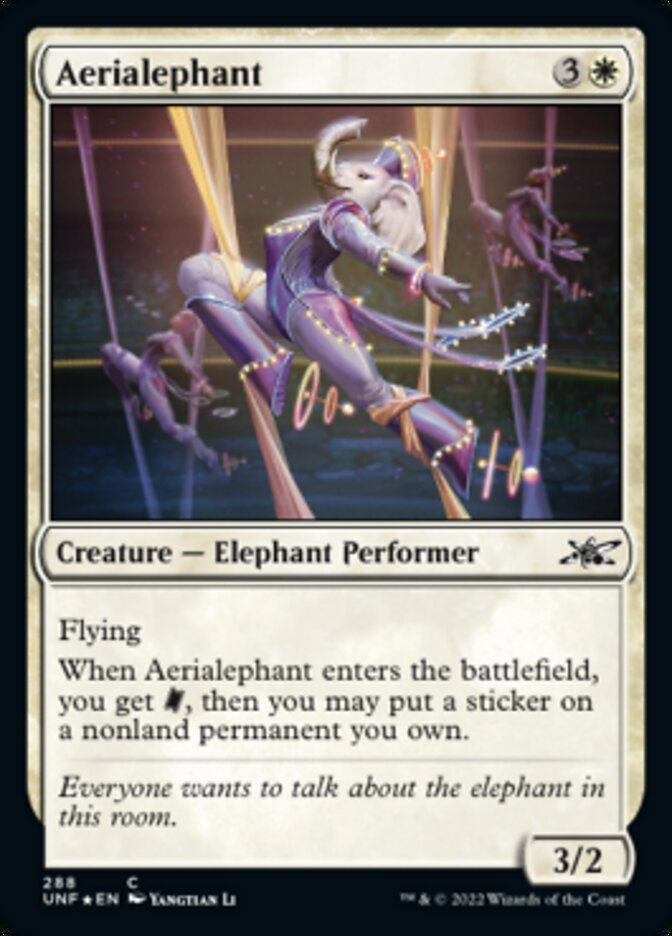 Aerialephant (Galaxy Foil) [Unfinity]