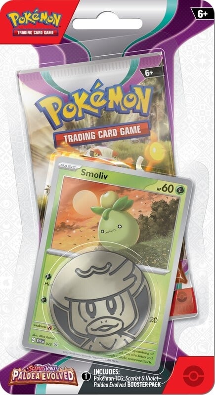 Scarlet & Violet: Paldea Evolved - Single Pack Blister (Smoliv)