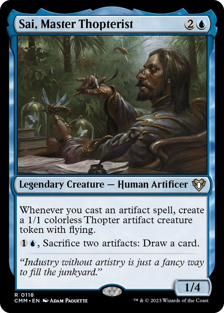 Sai, Master Thopterist [Commander Masters]