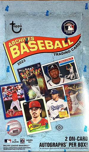 TOPPS ARCHIVES BASEBALL 2023