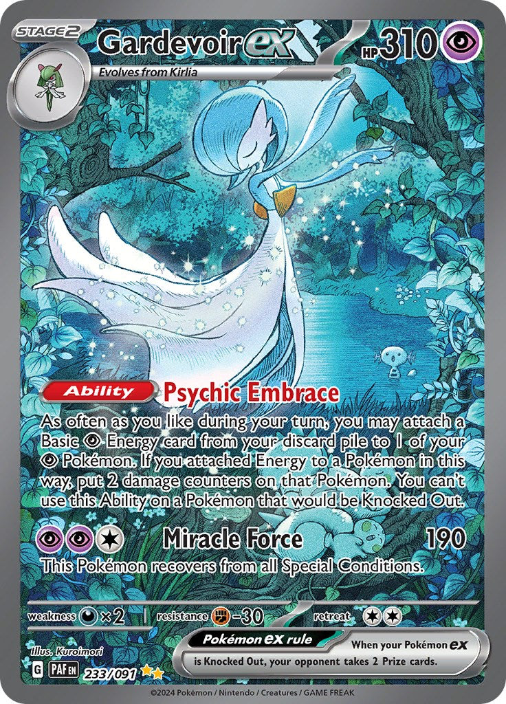 Gardevoir ex (233/091) [Scarlet & Violet: Paldean Fates]