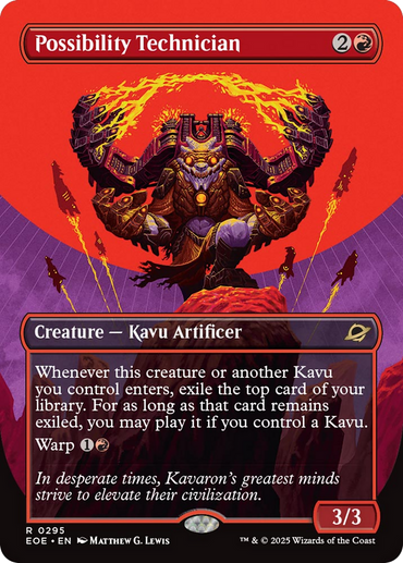 Possibility Technician (Borderless) [Edge of Eternities]