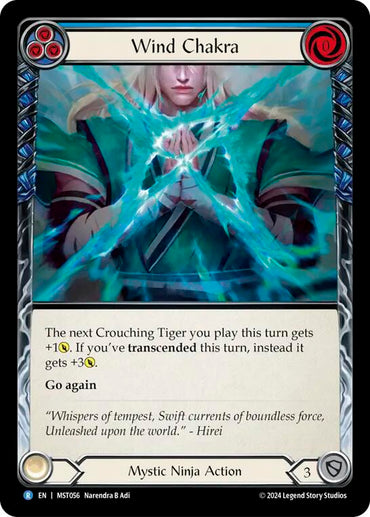 Wind Chakra (Blue) [MST056] (Part the Mistveil)