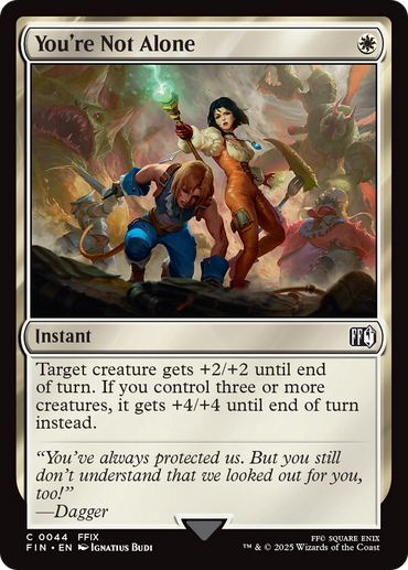 You're Not Alone [FINAL FANTASY]