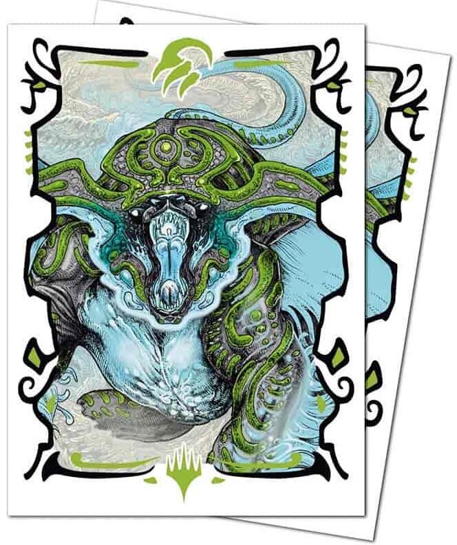 Ultra PRO: 105ct Standard APEX Sleeves - Tarkir: Dragonstorm (Temur)