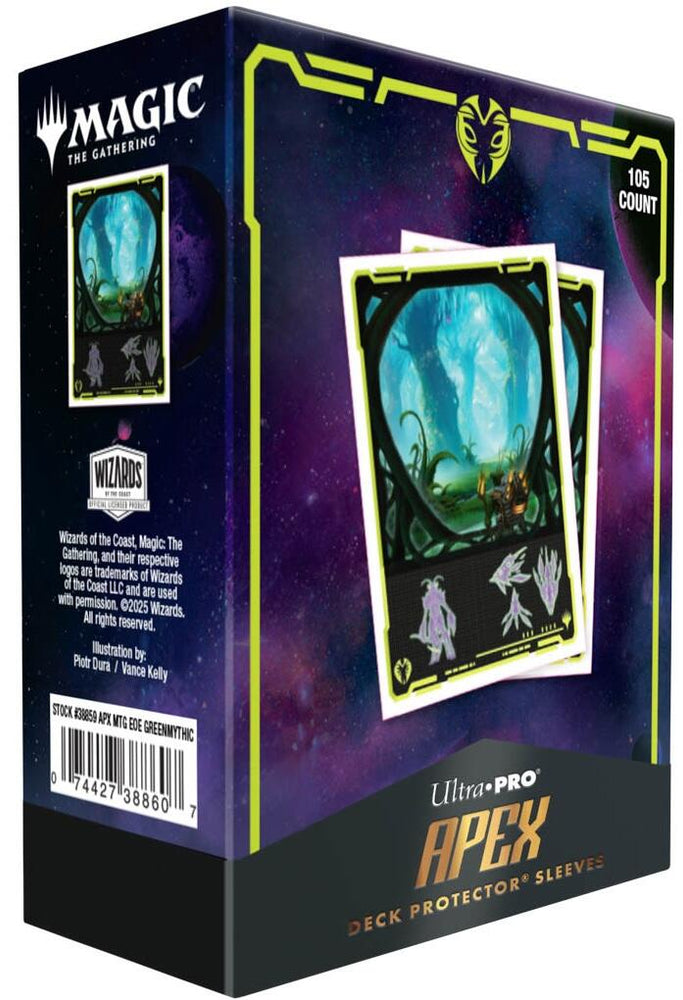 Ultra PRO: APEX Deck Protector Sleeves - Edge of Eternities (Blue Mythic 105-pack)