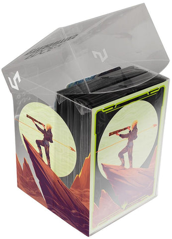 Ultra PRO: Standard Deck Protector Sleeves in Clear Box - Edge of Eternities (Key Character Mythic 100-pack)