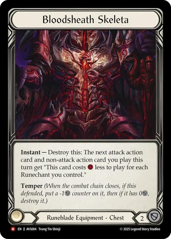 Bloodsheath Skeleta [AVS004] (Armory Deck: Legends Viserai)