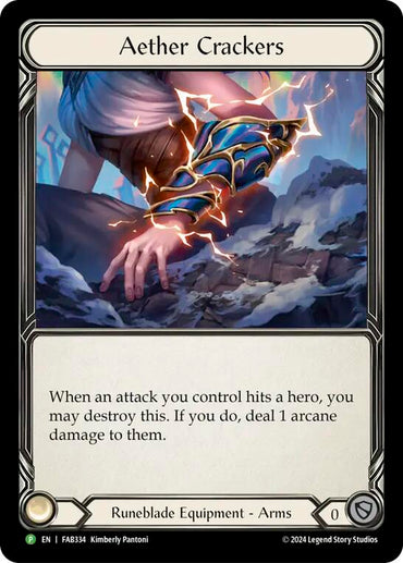 Aether Crackers [FAB334] (Promo)  Cold Foil