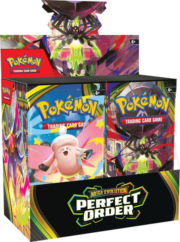 Mega Evolution: Perfect Order - Booster Box Release Date:  2026-03-27