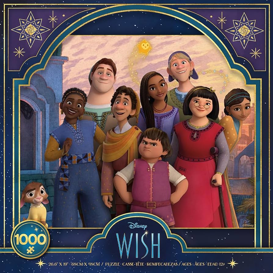 Disney - Wish - Valentino & Friends - Puzzle 1000 pièces