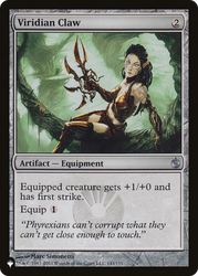 Viridian Claw [The List Reprints]