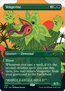 Vengevine (Borderless) [Secret Lair Drop Series]