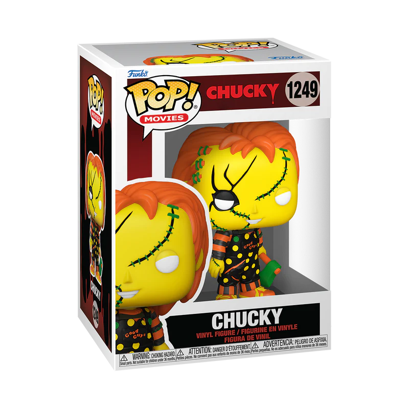 #1249 CHUCKY WITH AXE (BLACK LIGHT)