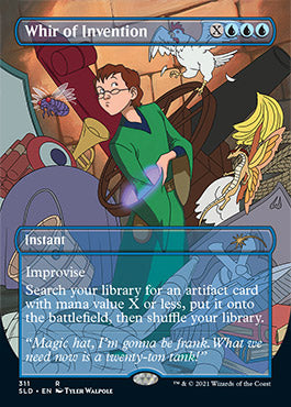 Whir of Invention (Borderless) [Secret Lair Drop Series]