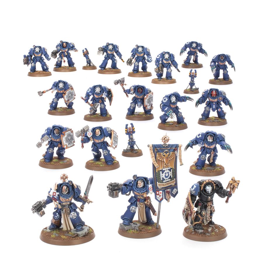 WARHAMMER 40K  -  SPACE MARINES  -  BATTLEFORCE - CRUX TERMINATUS