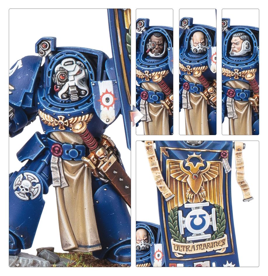 WARHAMMER 40K  -  SPACE MARINES  -  BATTLEFORCE - CRUX TERMINATUS