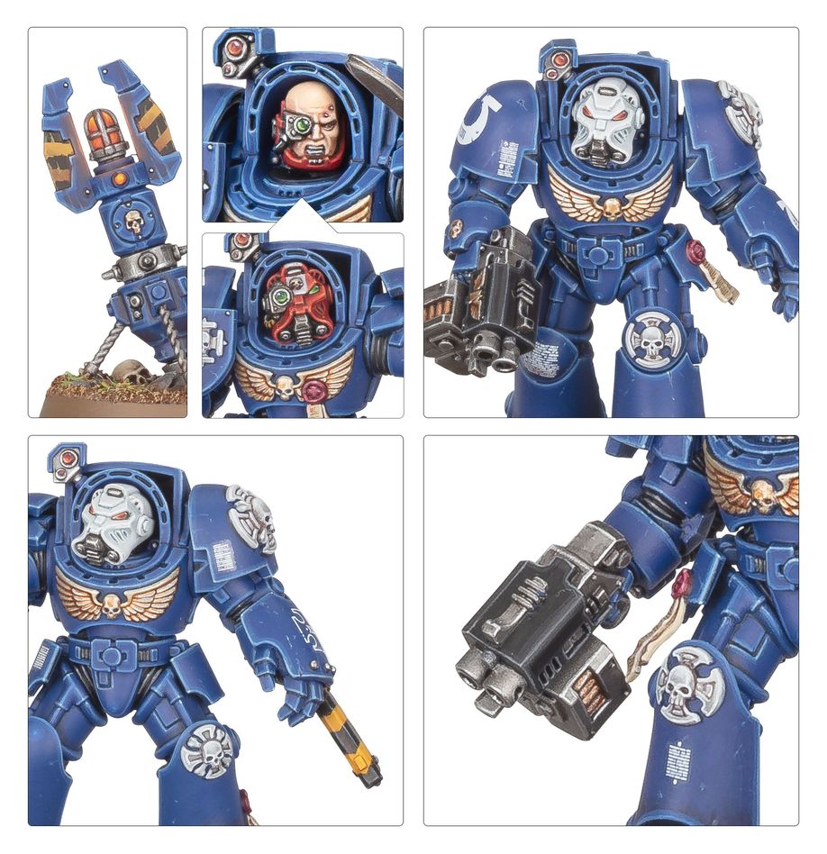WARHAMMER 40K  -  SPACE MARINES  -  BATTLEFORCE - CRUX TERMINATUS