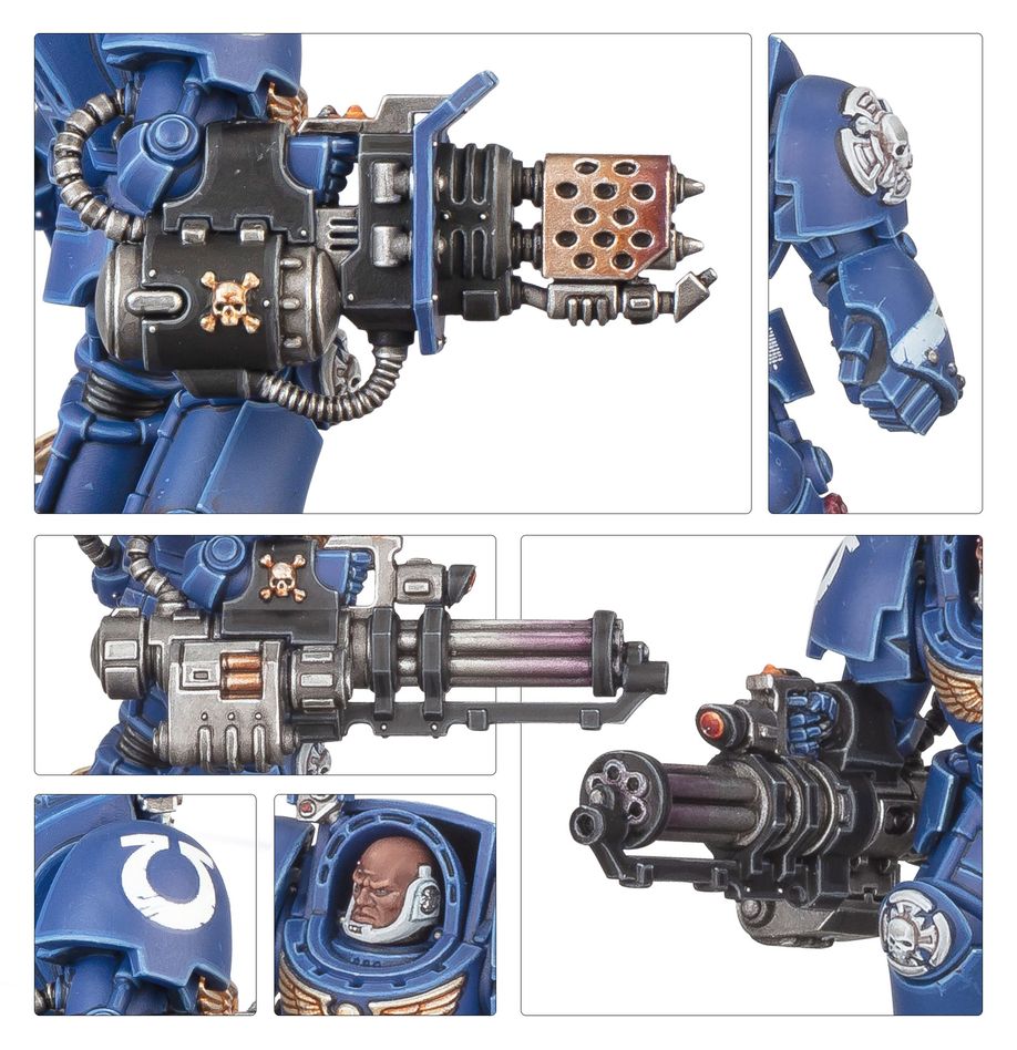 WARHAMMER 40K  -  SPACE MARINES  -  BATTLEFORCE - CRUX TERMINATUS
