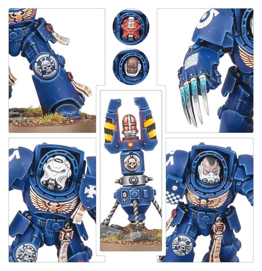 WARHAMMER 40K  -  SPACE MARINES  -  BATTLEFORCE - CRUX TERMINATUS