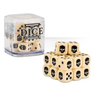 Games Workshop 12mm Dice Set - Bone