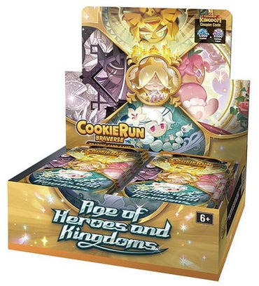 COOKIERUN TCG SET 2 AGE OF HEROES AND KINGDOMS BOOSTER DISPLAY