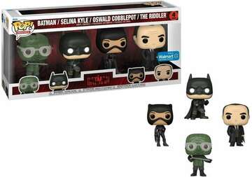 Batman / Selina Kyle / Oswald Cobblepot / The Riddler (4-Pack)