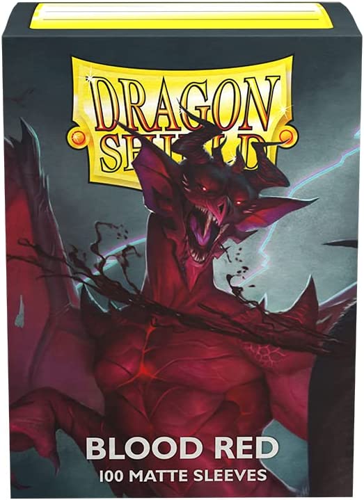 Sleeves: Dragon Shield Matte Blood Red (100)