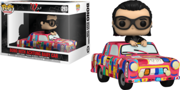 #293 Bono with Achtung Baby Car