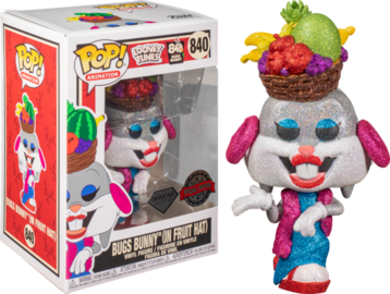 #840 Bugs Bunny (Fruit Hat) (Diamond Glitter)