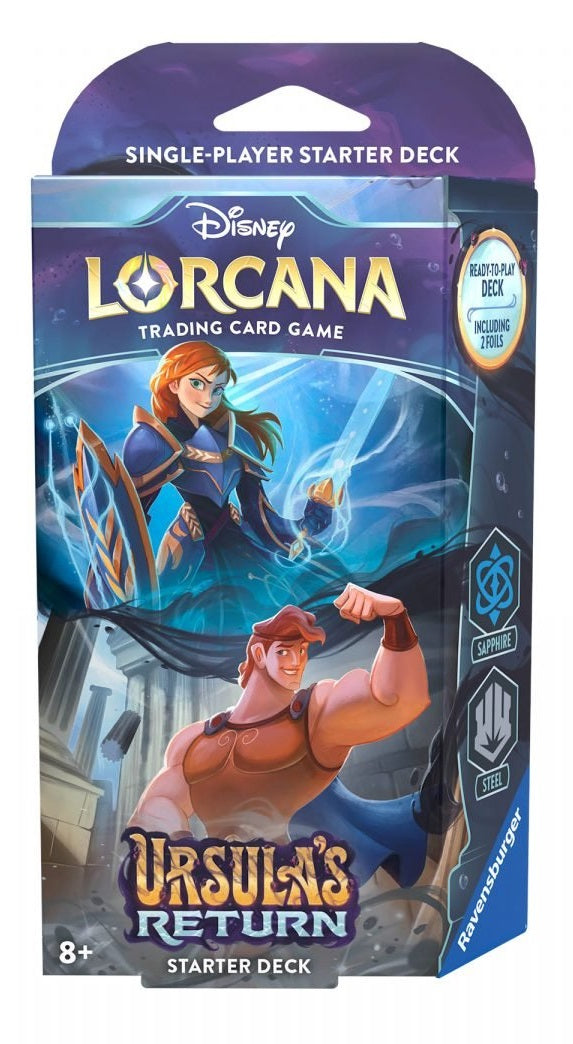 Disney Lorcana: Ursula's Return - Starter Deck - Saphire & Steel