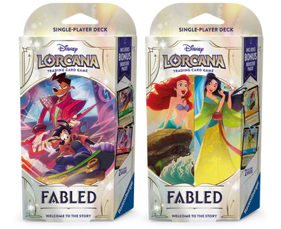 DISNEY LORCANA SET 9 FABLED STARTER DUO (PRE-ORDER)