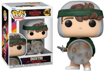 #1463 Dustin With Spear And Shield
