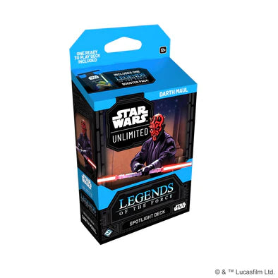 Star Wars: Unlimited: Legends of the Force - Spotlight Deck: Darth Maul (Pre-Order)