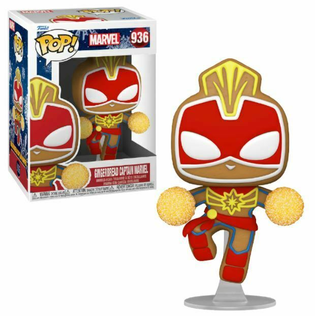 #936 Gingerbread Captain Marvel