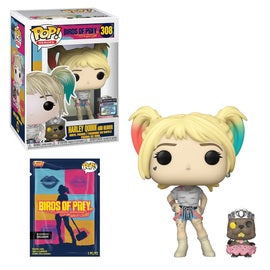 #308 Harley Quinn and Beaver (Collectible Cards)