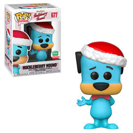 #677 Huckleberry Hound (Santa Hat)