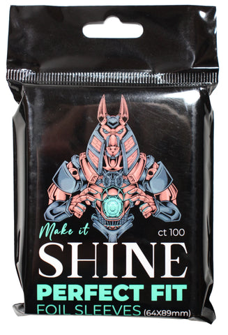 Make it Shine - Perfect Fit Sleeves Premium Foil ct100 (64x89mm)