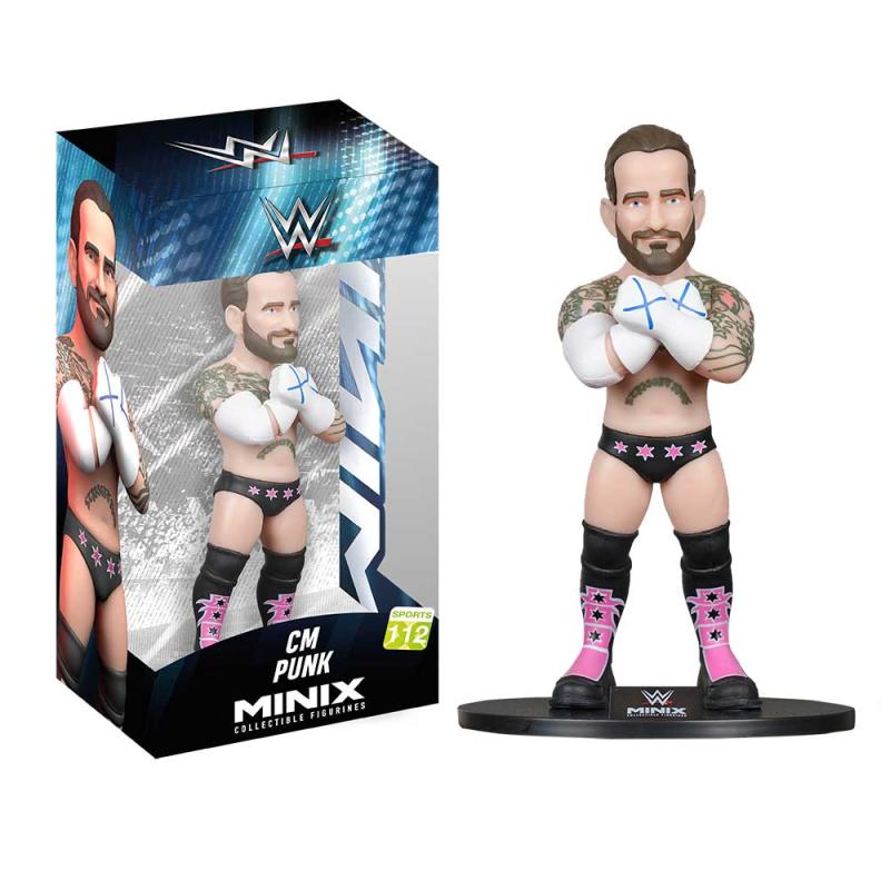 #112 MINIX 12CM SPORTS WWE CM PUNK